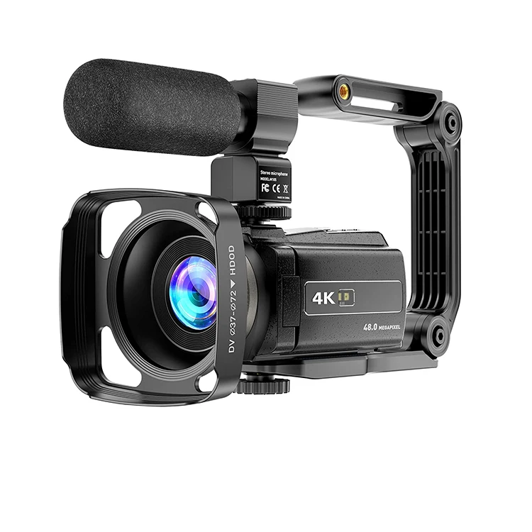 

3,0 дюймовый IPS экран Цифровая видеокамера MAX 48MP дешевая 4K Цифровая видеокамера
