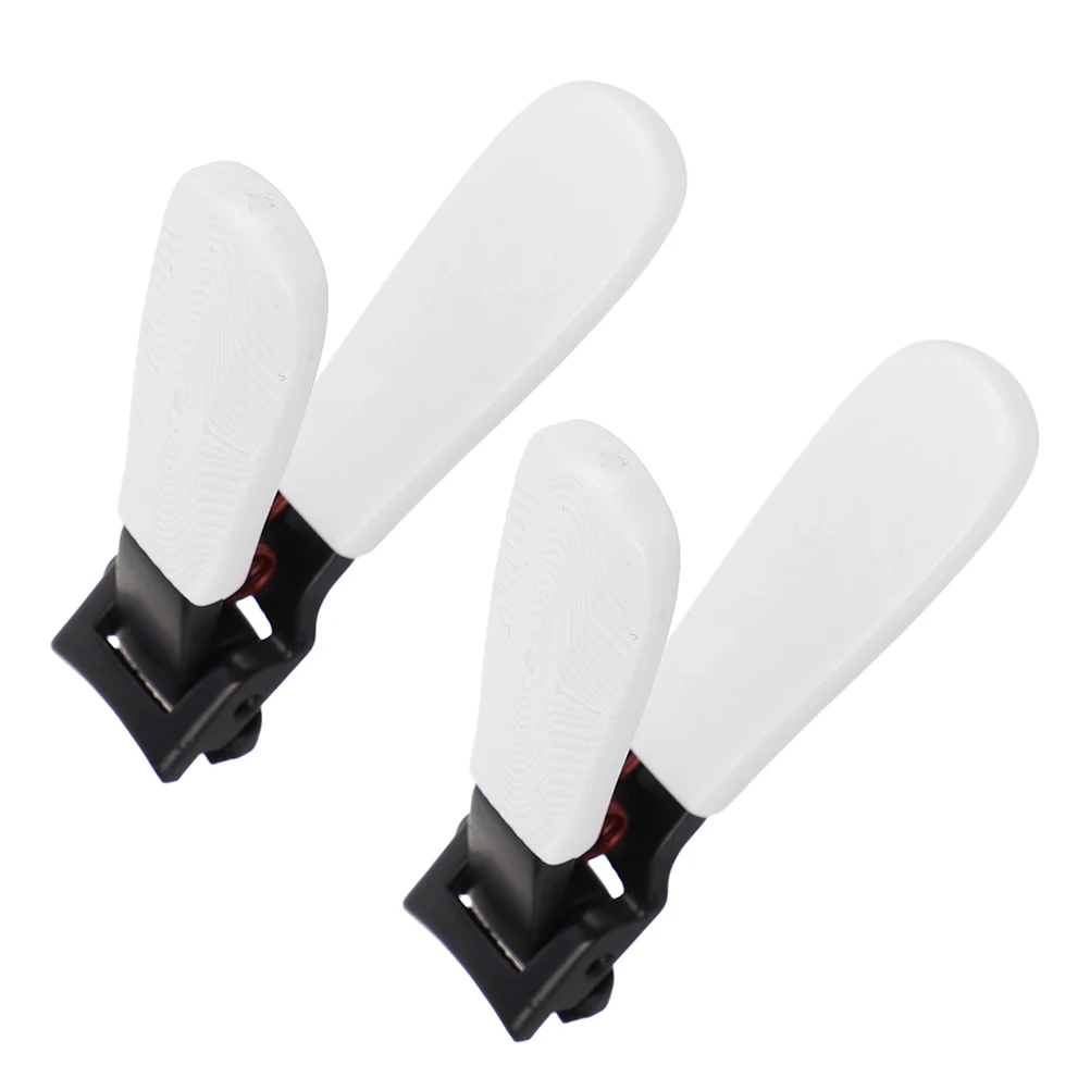 

2Pcs Nail Clippers for Thick Toenails Heavy Duty Ergonomic Design Anti-Splash Professional Salon Nail Trimming Tools for Seniors