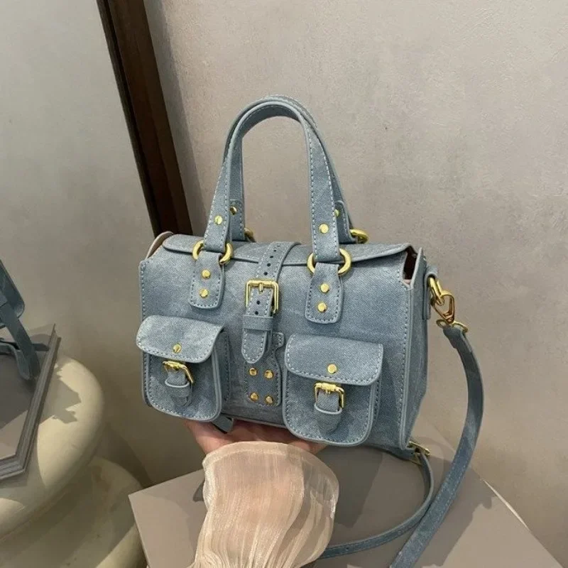 

High-End Women Satchel Solid Color Classic Parisian Style Also A Perfect Luxury Diaper Bag For The Elegant Lady
