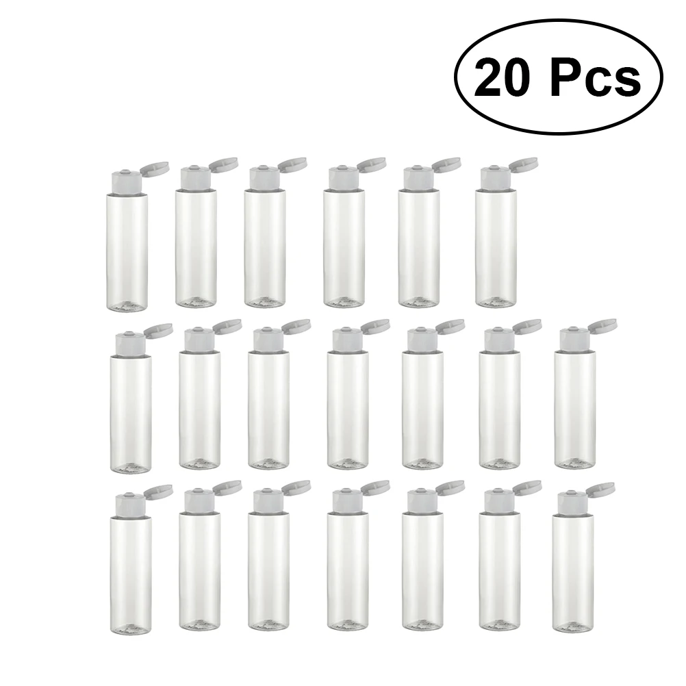 

20 Pcs Clamshell Bottle Travel Bottles for Toiletries Container Portable Lotion