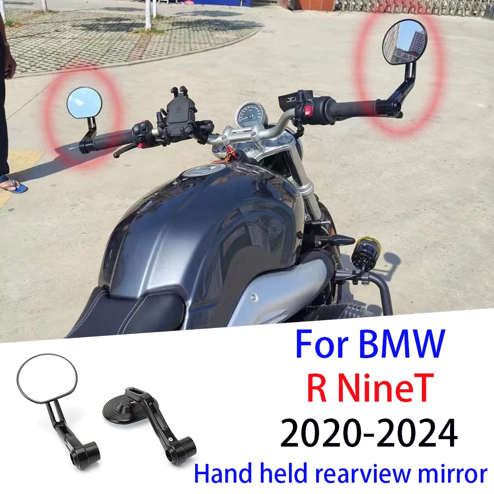 New Rearview Mirror Aluminum Bar End Side Handlebar Rear View Mirrors For BMW RNINET Scrambler Rninet Pure R NINE T Urban G/S