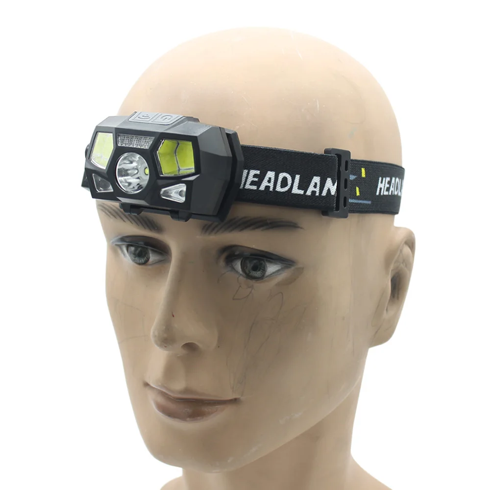 VULPO casco táctico FAST MICH con linterna USB integrada negra - imagen 4
