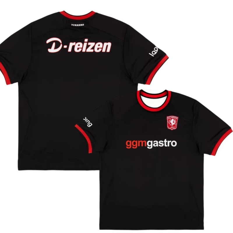 2026/27 Twente club Dutch football jersey T-shirt Men's and Women's Breathable Quick Drying Short Sleeved fan gifts Tops