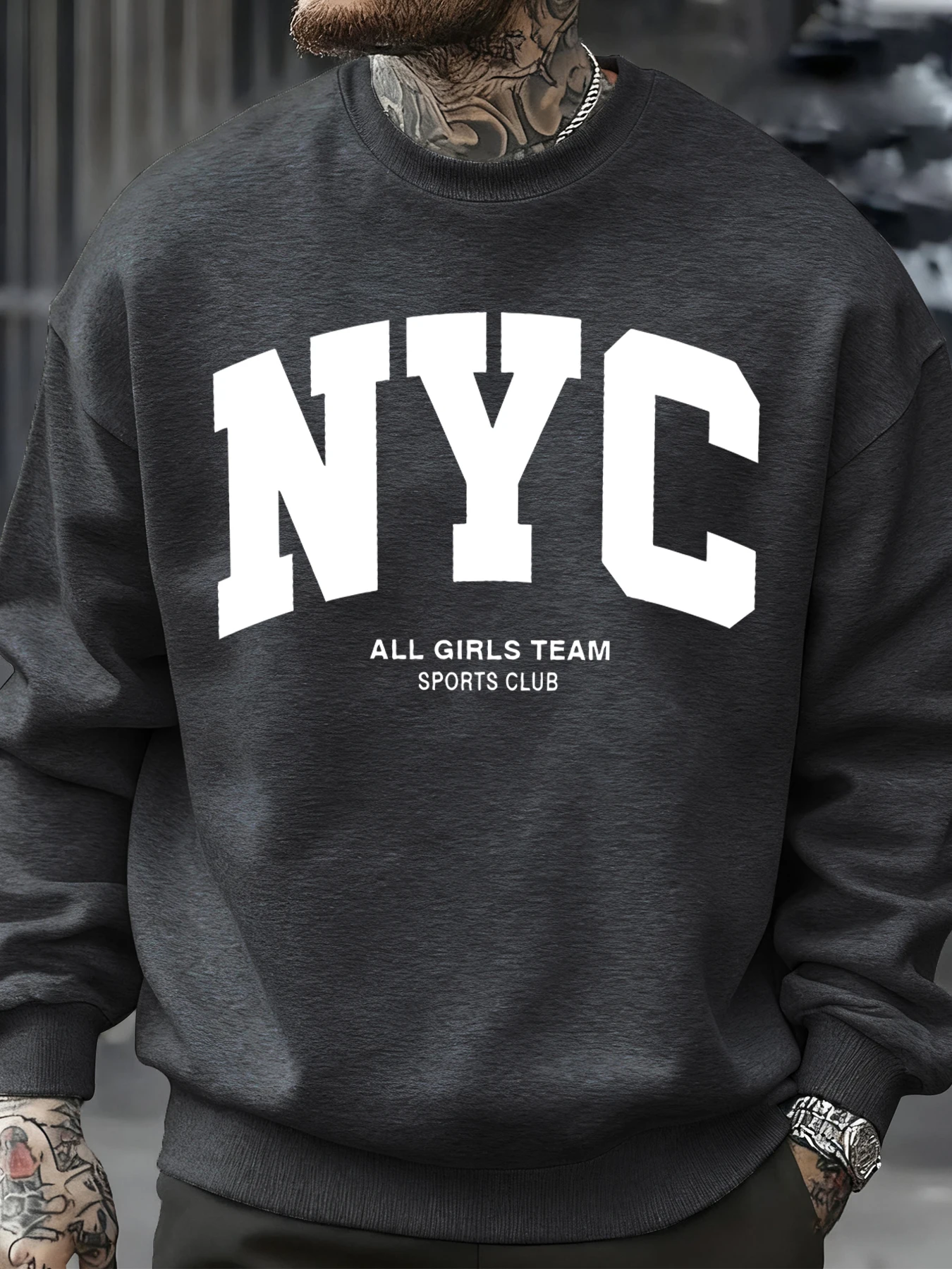 Sudaderas con estampado llamat - Street Fashion Of New York reseña y precio