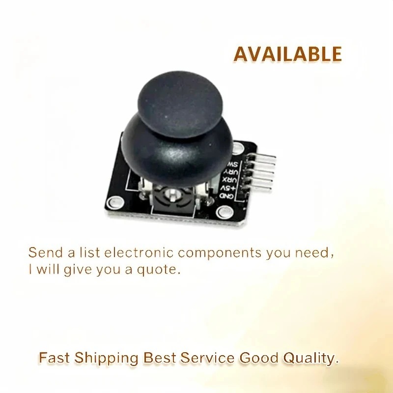 5Pcs/Lot  Brand new original  For Arduino Dual-axis XY Joystick Module Higher Quality PS2 Joystick Control Lever Sensor KY-023