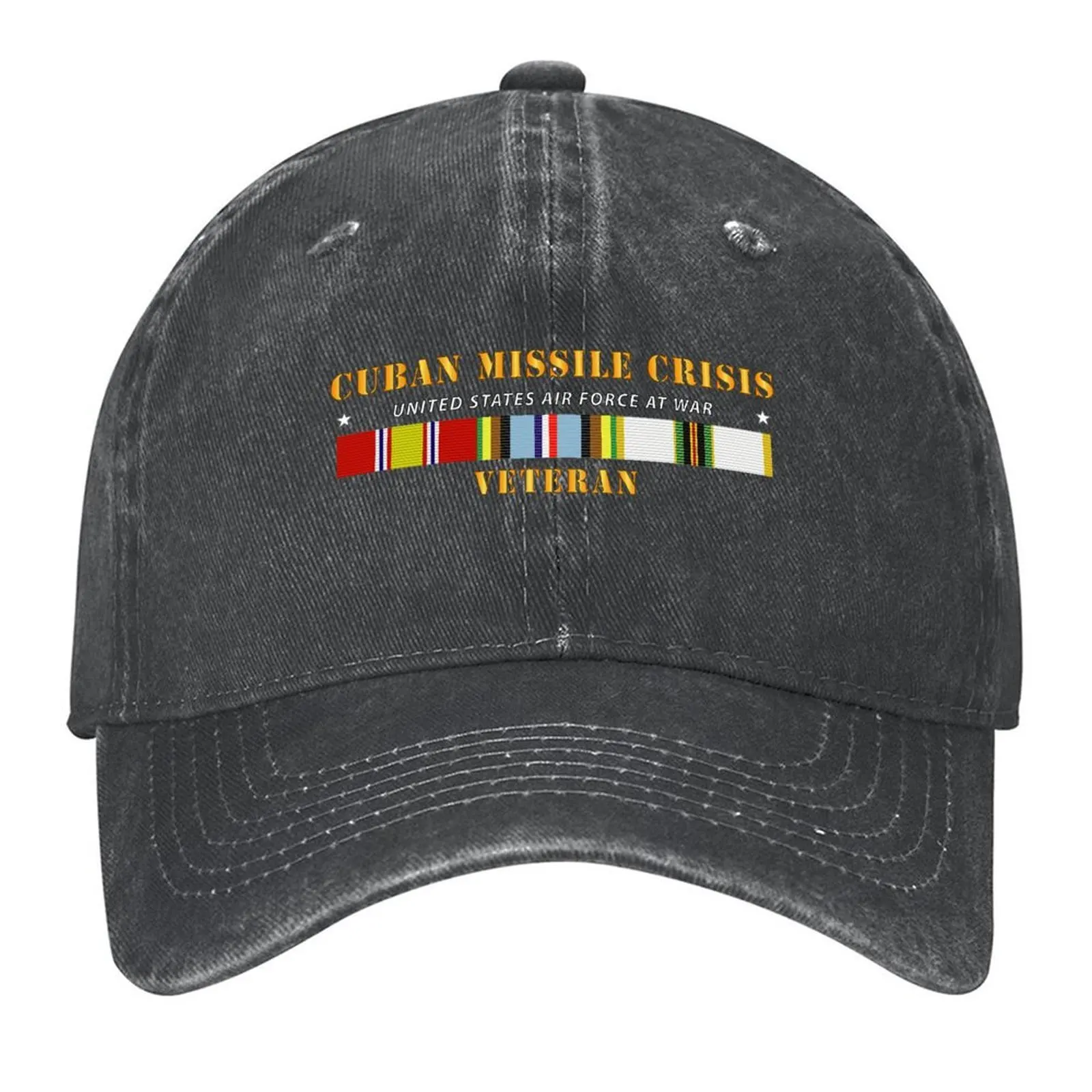 

USAF - Cuban Missile Crisis w AFEM COLD SVC Baseball Cap Beach Outing Cosplay Custom Cap Male Women's