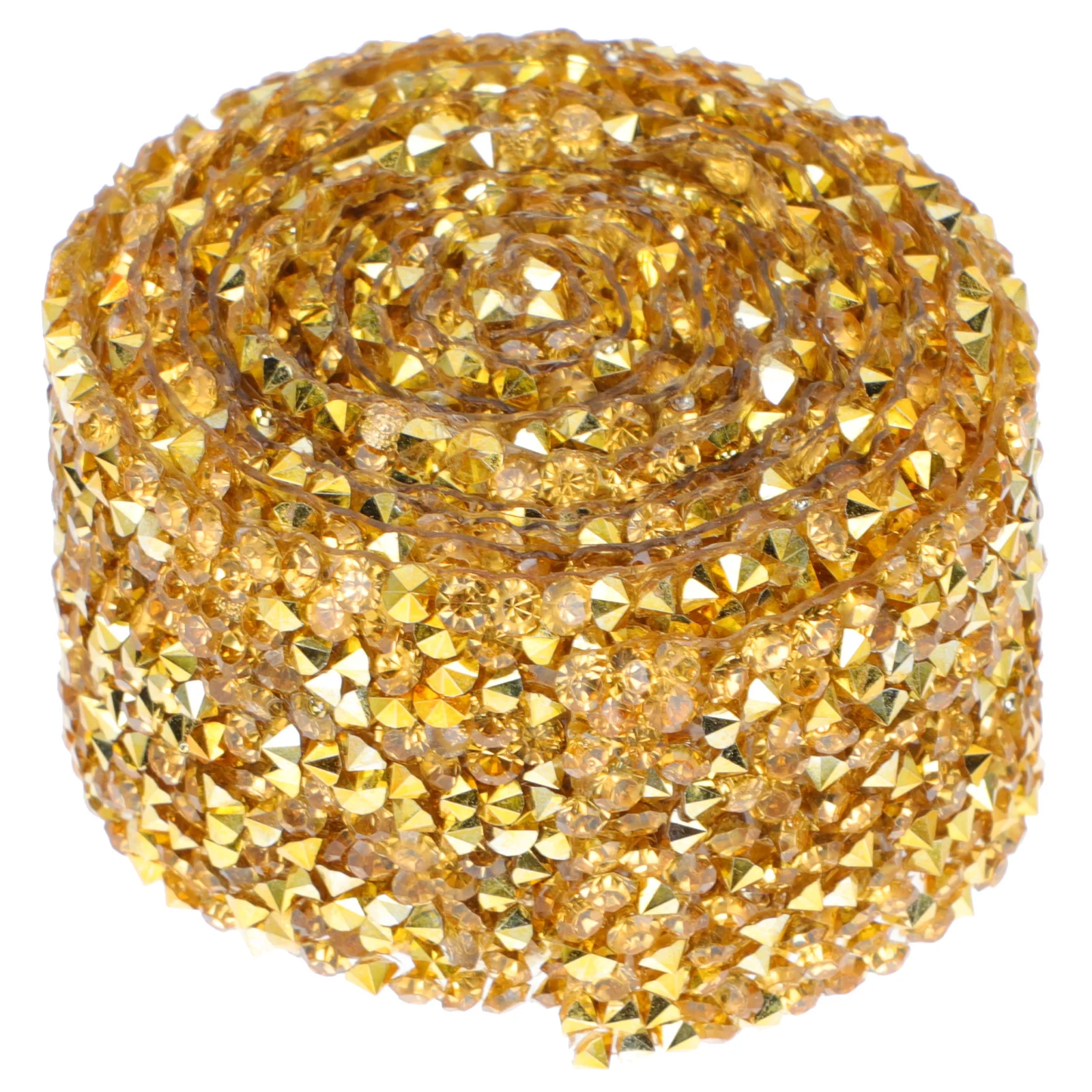 1 rotolo di nastro per vestiti fai da te con diamanti, nastro decorativo autoadesivo per progetti di cucito di abbigliamento, confezione regalo, accessorio per vestiti fai da te