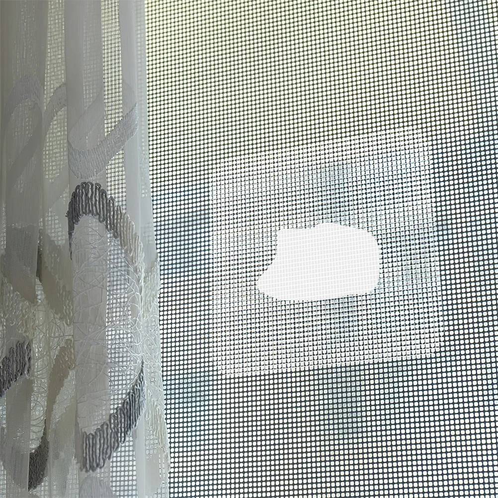 

30pcs Self-Adhesive Screen Repair Mesh Hair Catcher Shower Floor Drainage Transparent Multi-Functional Filter Anti-Clogging