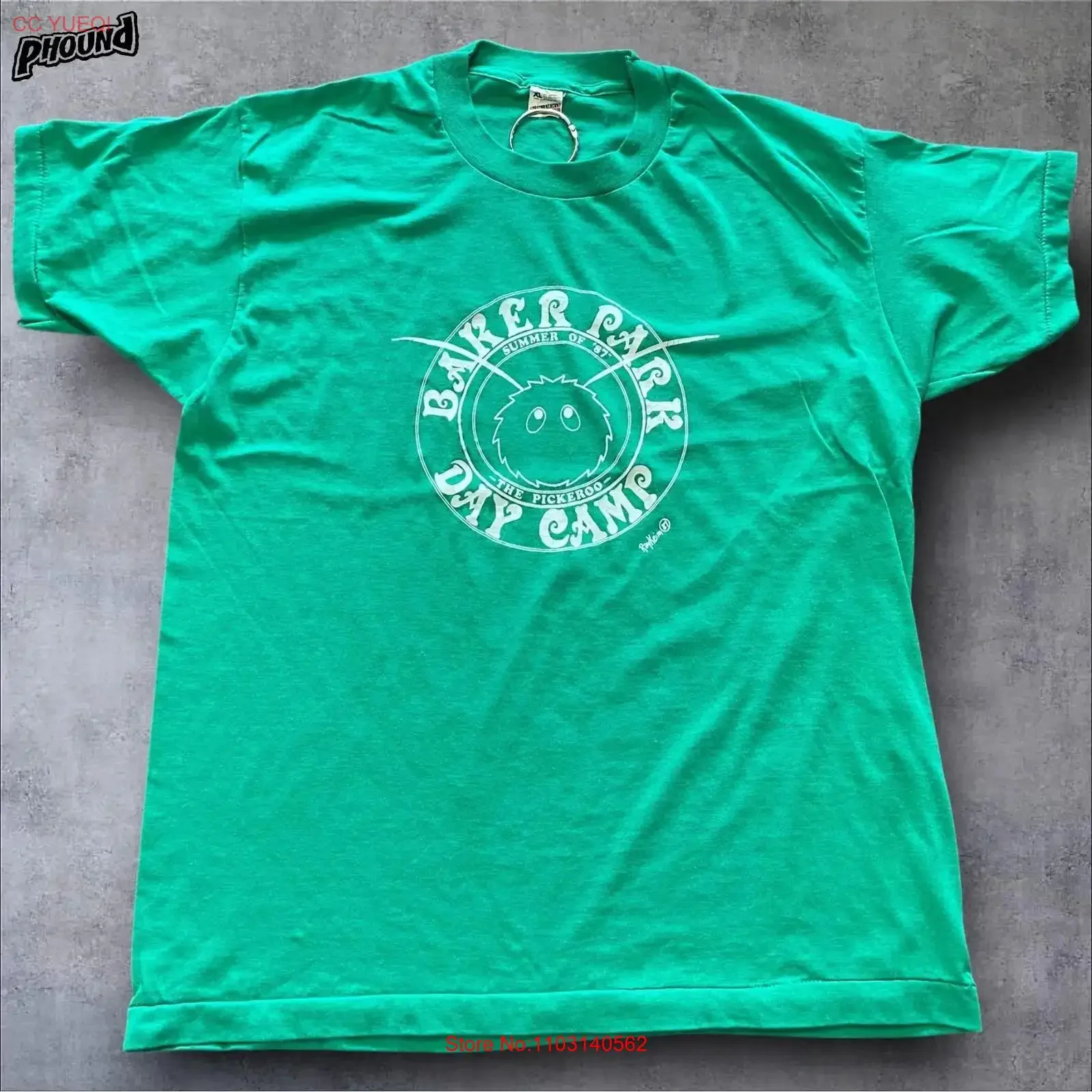 

Vtg T Shirt Baker Park Day Camp Delco Phoenixville PA Screen Stars XL vintage Washed Versatile Stylish Top For Everyday Wear