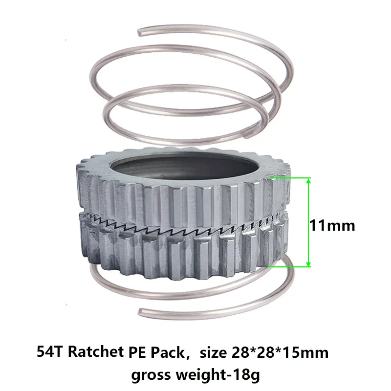 Moyeu de vélo à cliquet étoile pour groupe de roues DT, kit de service, VTT, vélo de route de montagne, engrenage, dents, 18T, 36T, 54T