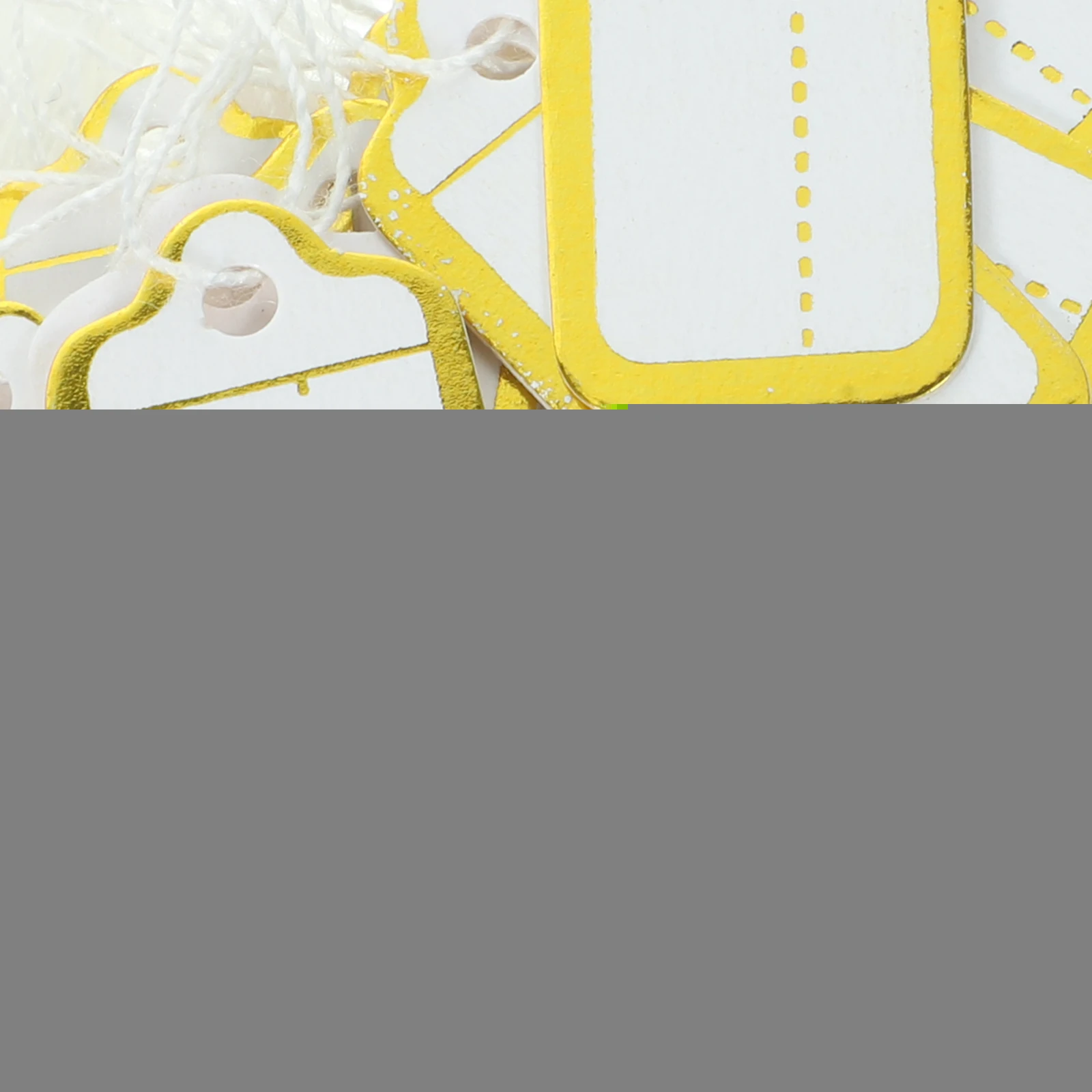 

500 Pcs Price Tag Labels for Jewelry Watch Craft Tags Blank Paper Labels Stickers Pricing Display Folder Label
