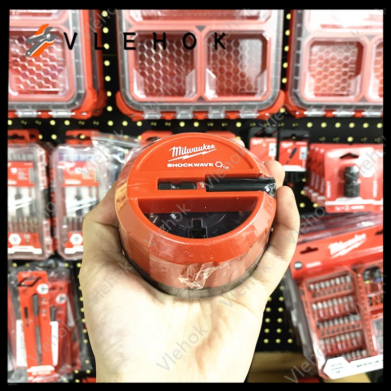 

4932430904 Screwdriver Bit Set Puck Shockwave 15 Piece Red/Black PH PZ TX Series Tool Accessory Sets