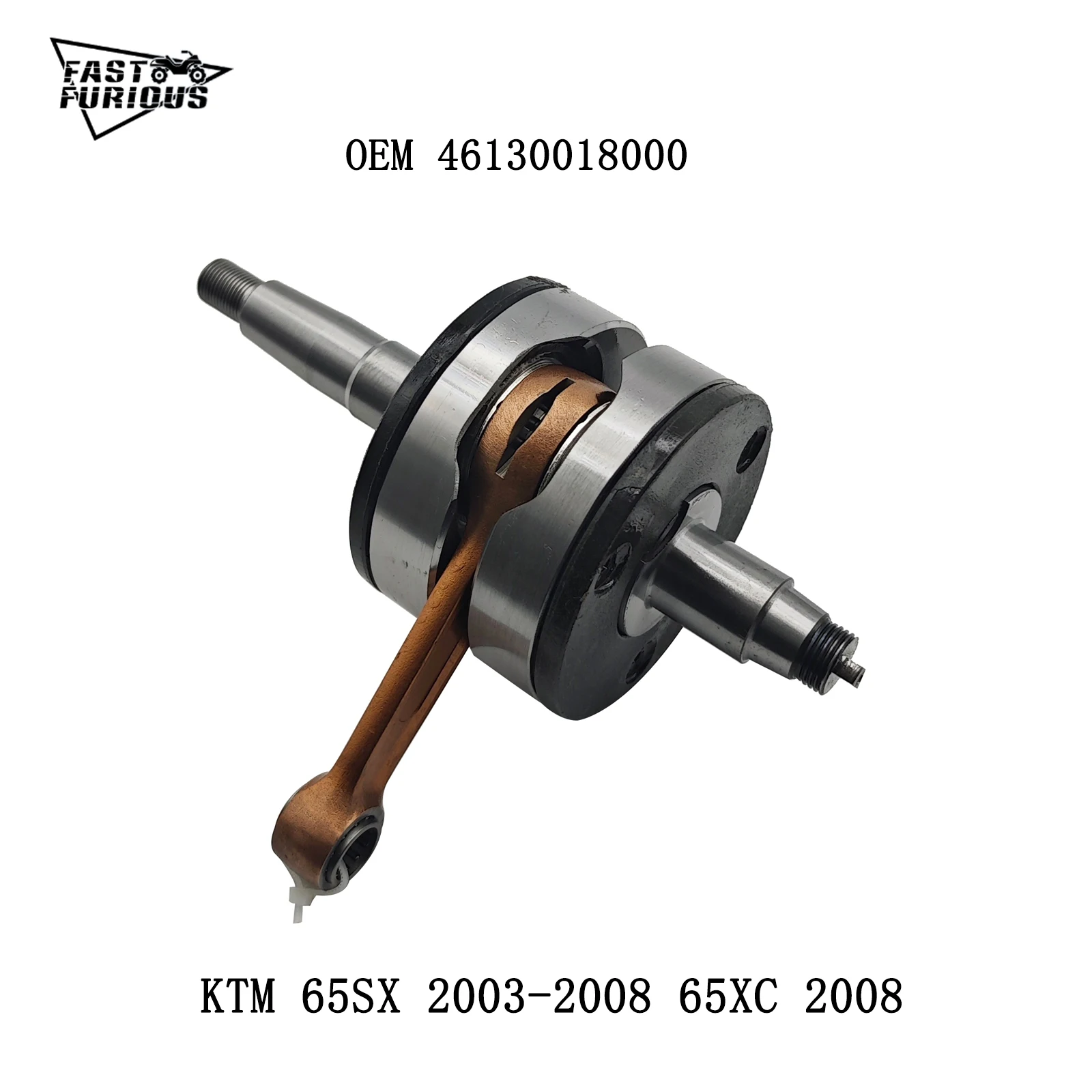 

High Performance Crankshaft Assembly OE 46130018000 Moto Engine Connecting Rod Shaft Bearing For KTM 65SX 2003-2008 65XC 200