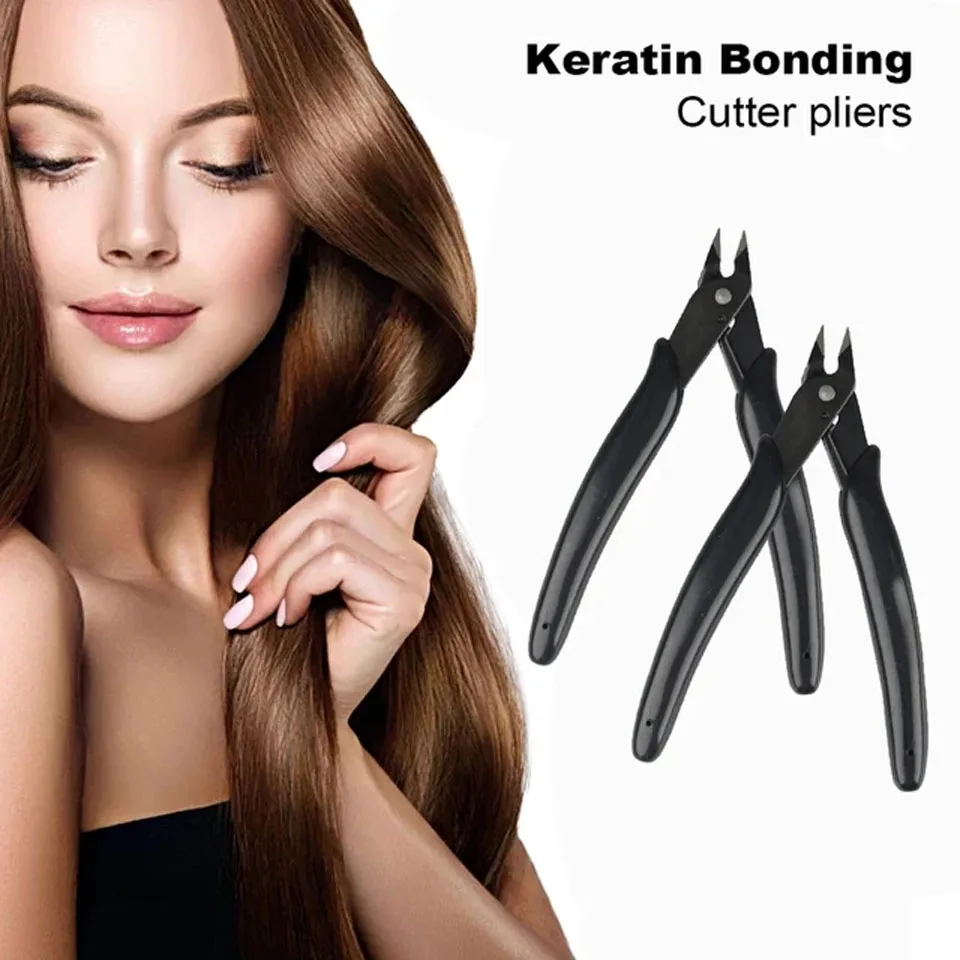 

1/2/3pc Hair Extension Pliers Cutter Keratin Pre- bonded Hair Extension Tool Keratin Bond Cutting Pliers Extensions Beauty Salon