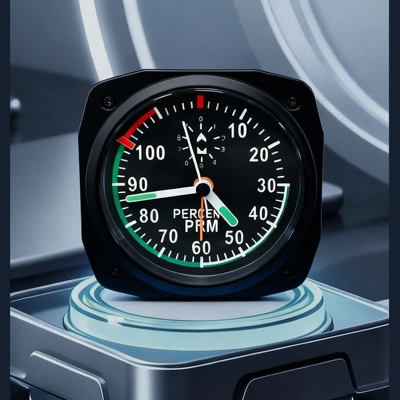Aviation Simulation Instrument Clock Aircraft Instrument Clockaviation Flight Simulator Accessories ONLY Simulator Clock