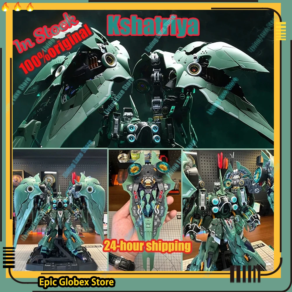 NUOVO 1/100 AXIS MODELLO FUNZIONA Kshatriya Osirisaerial Dominator Action Figure Lampada Luminosa di Montaggio Gk Figura Modello Da Collezione