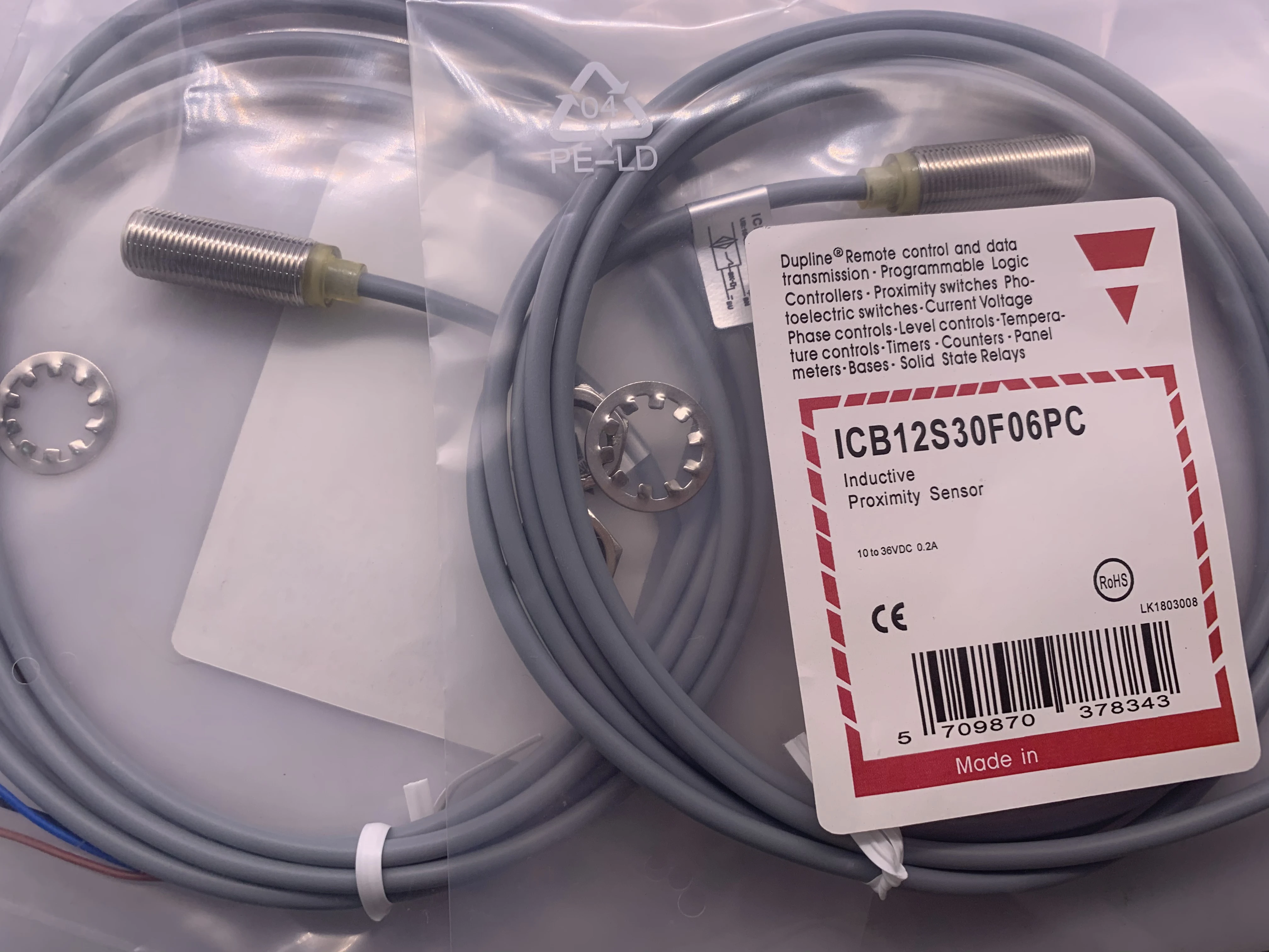 

New Proximity Switch Sensor in Stock ICB12S30F06PC ICB12S30F06PO One-year Warranty High Quality Seller