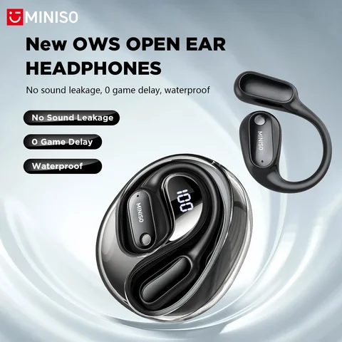 MINISO MS190 Real Time AI Voice Translator Earbuds 135 Languages…