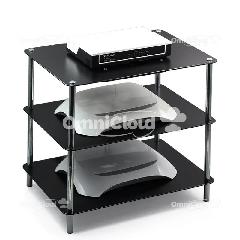 راوتر لاسلكي المبرد مودم بصري واسع النطاق IPTV TV Set Top Box Cooling Fan Rack #4