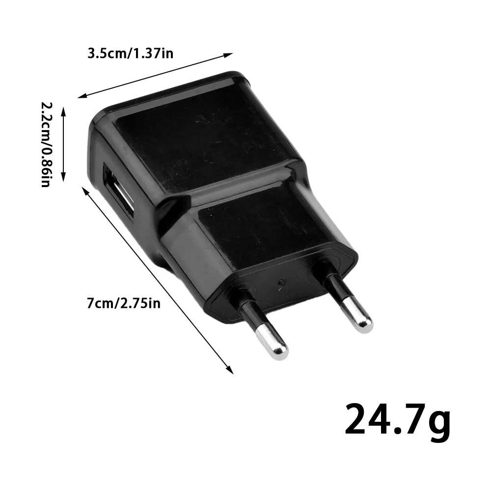 5V 1A USB-Ladekopf Amerikanischer US-Stecker Adapter Netzteil Adapter 1-Port Wand ladegerät Tragbares Reise schnell ladegerät