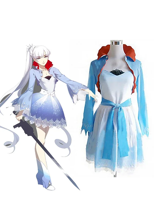 

Weiss Schnee Dress Cosplay Costume Custom Made