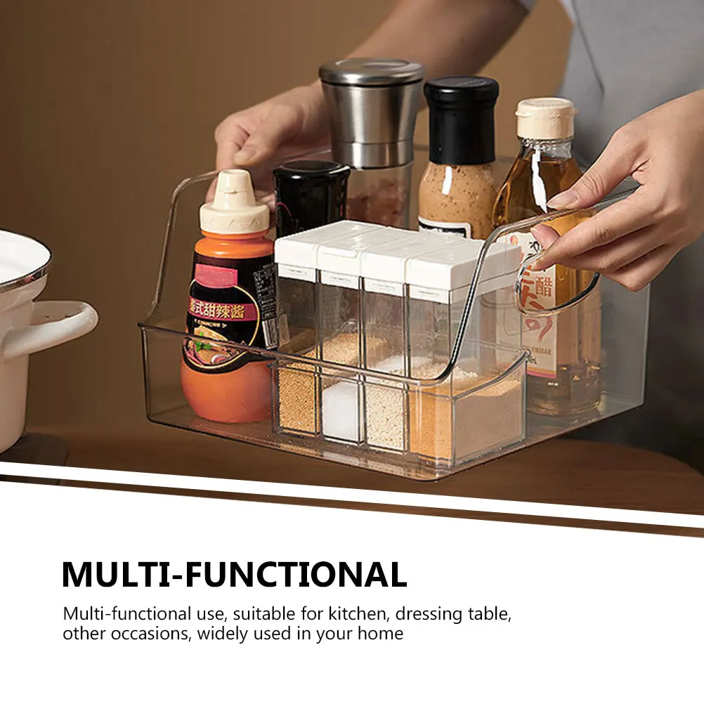 

2Pcs Kitchen Organizer Storage Container Clear Large Capacity Fruit Vegetable Tray Refrigerator Food Holder Multifunctional Box