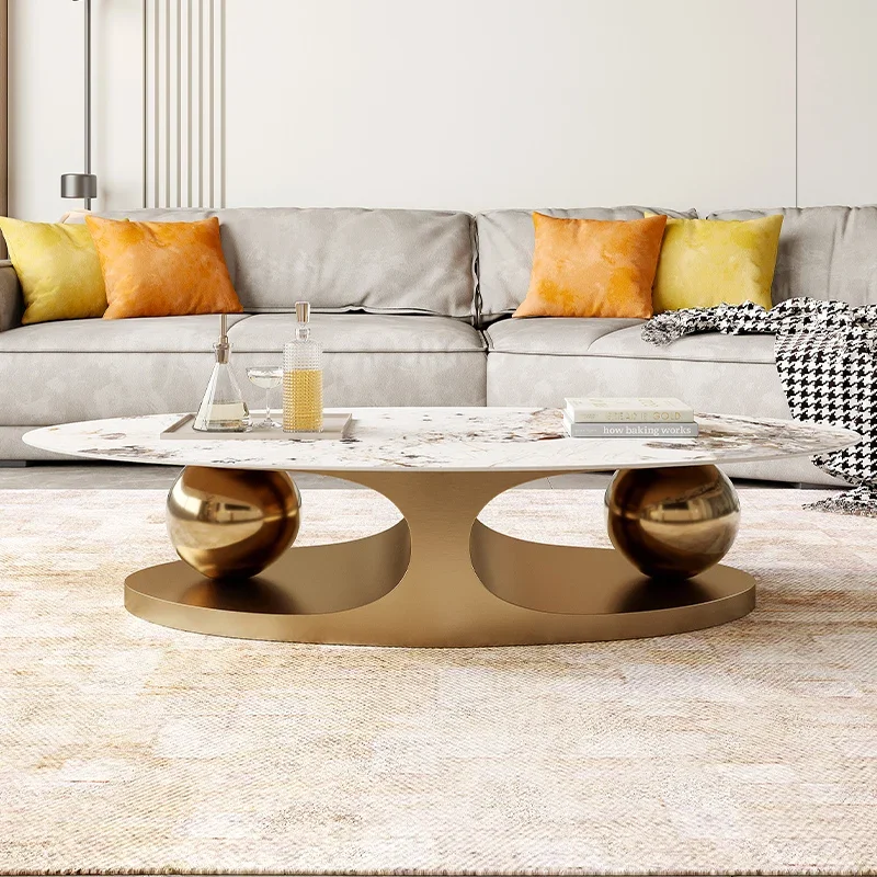 Luxury Living Room Coffee Tables Book Marble Dressing Hall Coffee Table Living Room Table Basse Pour Salon Mesa Home Furniture