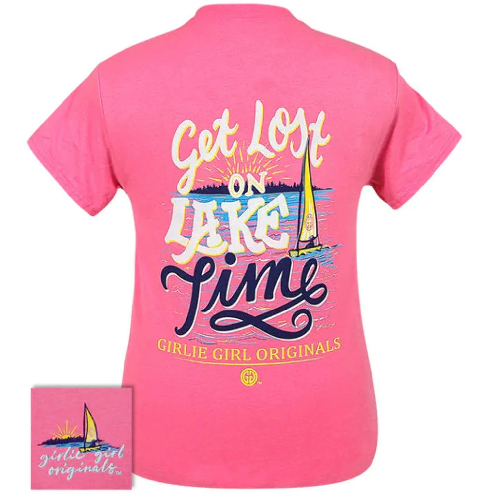 

Girlie Girl Originals Get Lost On Lake Time T-Shirt