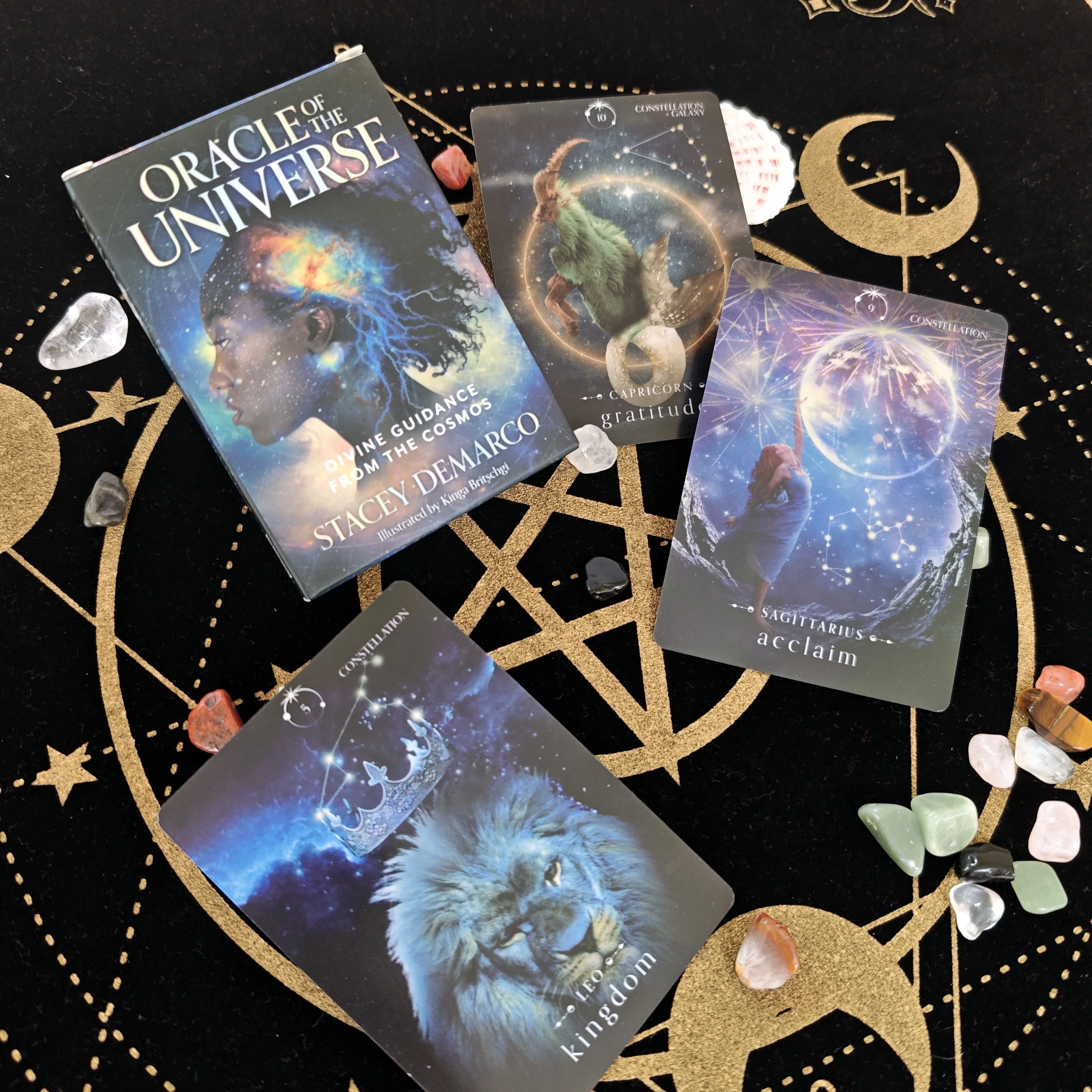 

Oracle of the Universe Leisure Entertainment Card Family Gathering Divination Deck Tarot Board Playing Card Game