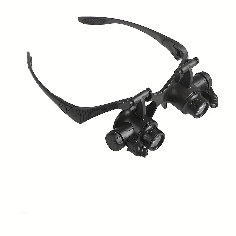 

10x 15x 20x 25x LED eye lens with magnifying glass for antique jewelry and clock repair