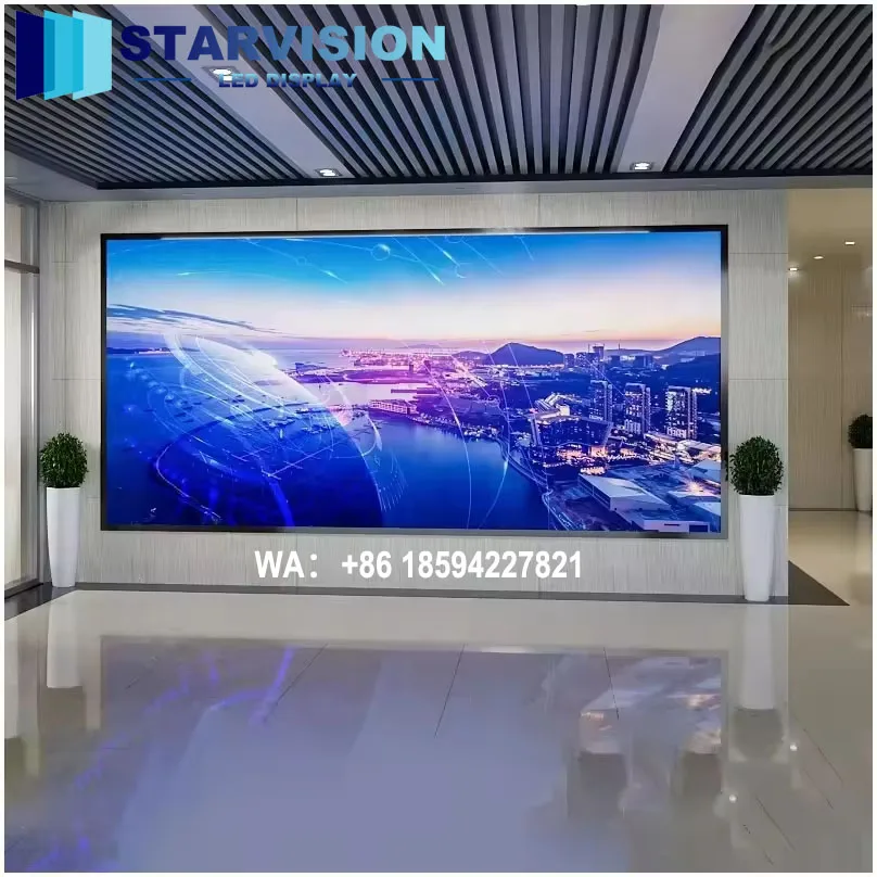 

High Gray Scale Indoor Fixed LED Screen P1.8 P2 P2.5 Fixed Installation LED Display Panel