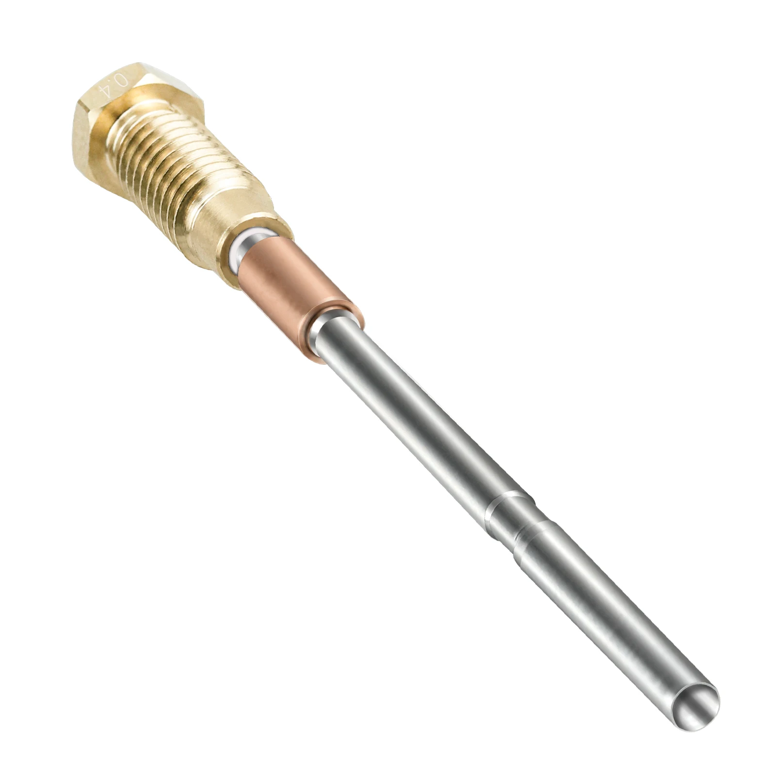 Upgraded Hotend Nozzle For Prusa MK4/XL/MK3.9 All Metal One-Piece Hardened Steel Nozzle 0.4mm Durable High Flow 3D Printer Part.