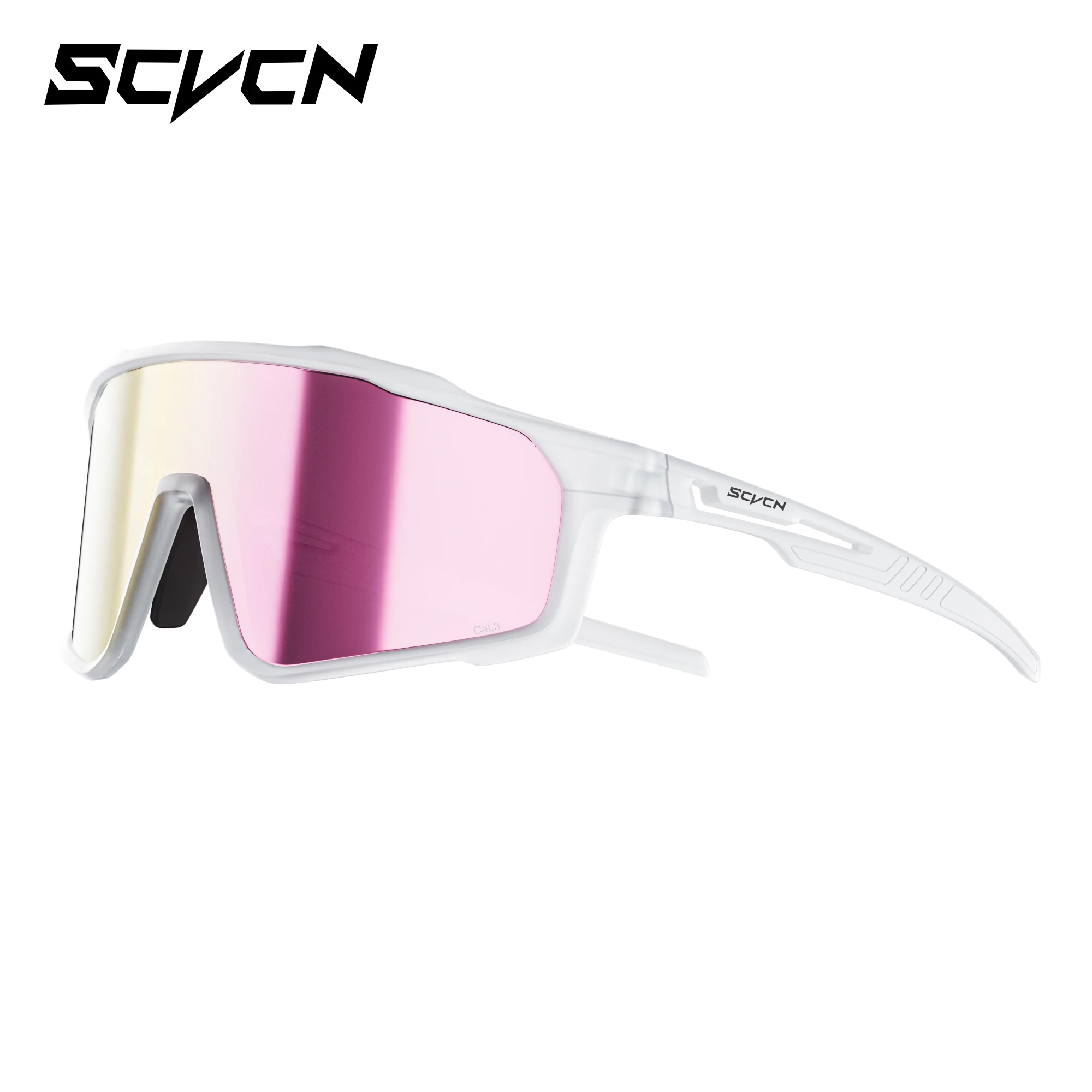 

SCVCN Hiking Eyewear Photochromic Cycling Sunglasses Men Outdoor Sports MTB UV400 Goggles Women Bike Running Windproof Glasses