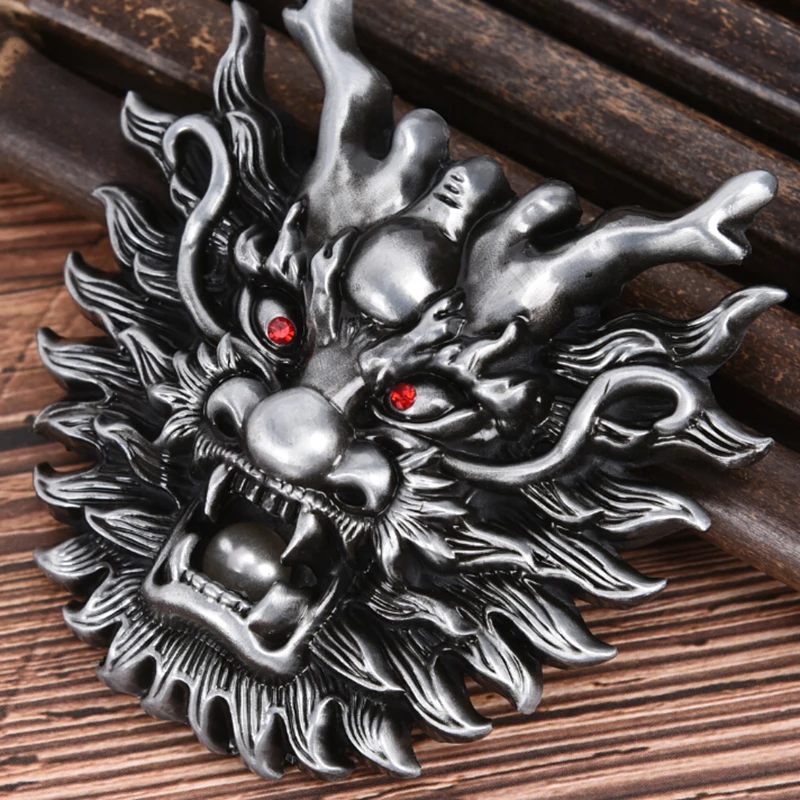 Mens Dragon Animal Metal Alloy Cowboy Cowgirl Fashion Punk Belt Buckle New