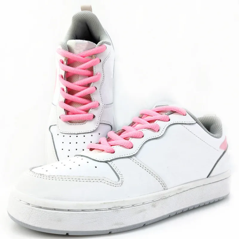 Ovale, halbkreisförmige Sport-Schnürsenkel, gewebte, runde Schnürsenkel, klassische, unisex Schnürsenkel als Ersatz für Sneaker und Freizeitstiefel. – Detail 8