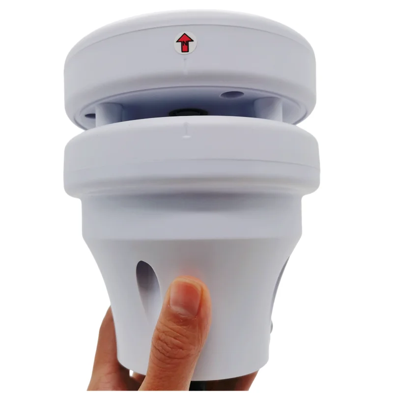 Mini Ultrasonic Wind Speed And Direction Meter Sensor RS485 Interface ASA Engineer Plastic Construction for Weather Station