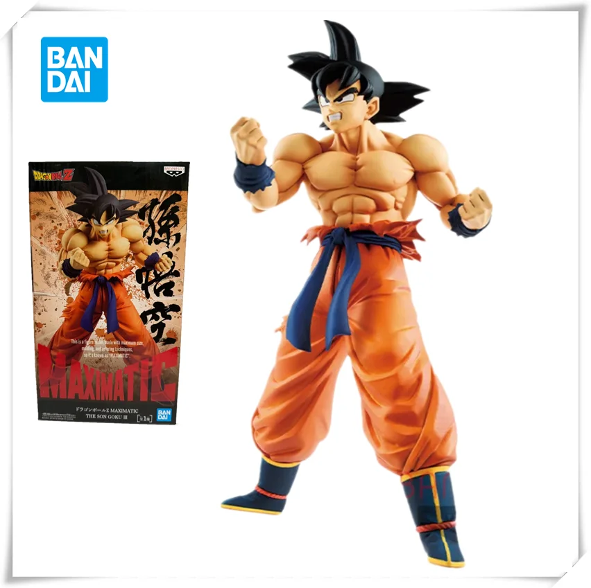 

In Stock Bandai Banpresto Original Maximatic Dragon Ball Son Goku 3 Action Figure Model Doll Brand New Boxed Toys Model Garage