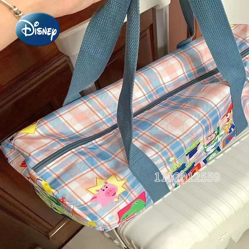 Disney Toy Story-Bolso de mano con dibujos animados para mujer, bolsa de almacenamiento de gran capacidad, de alta calidad, a la moda, novedad