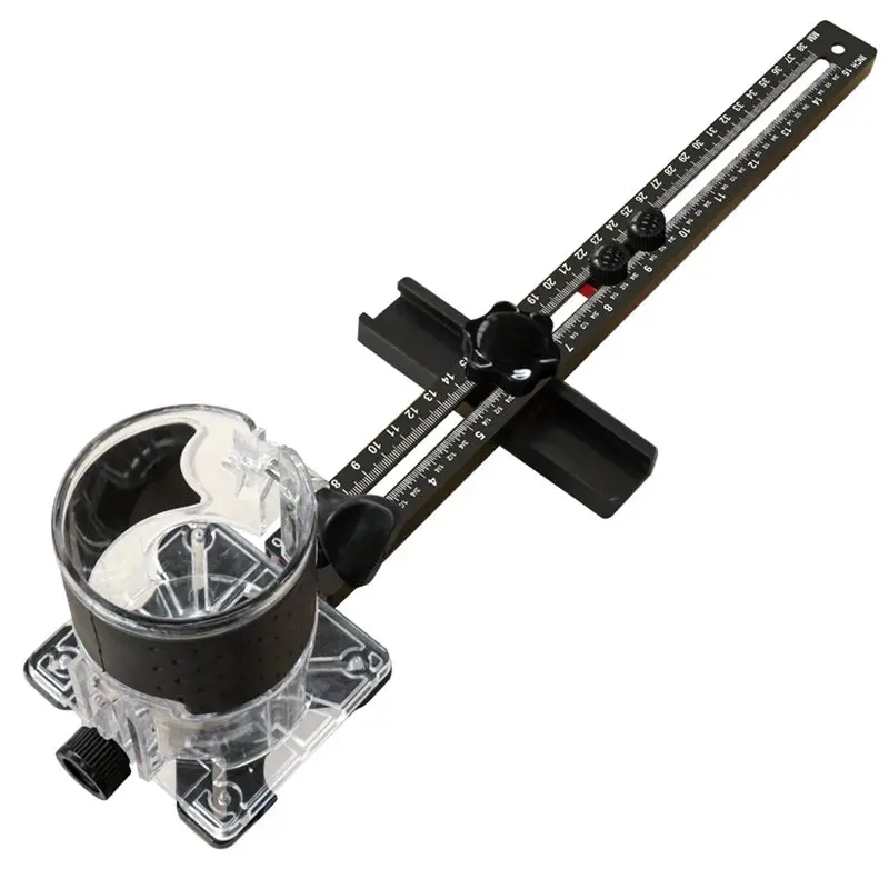 

B50C Metric&Inch Router Milling Groove Bracket Router Circle Cutting Jig Tool Router Guide