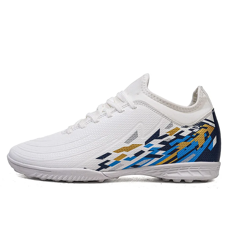 

Men Soccer Shoes Long Spikes Cleats Breathable Adult Training Outdoor Non Slip Boys Sport Football Boots Match Comfortable