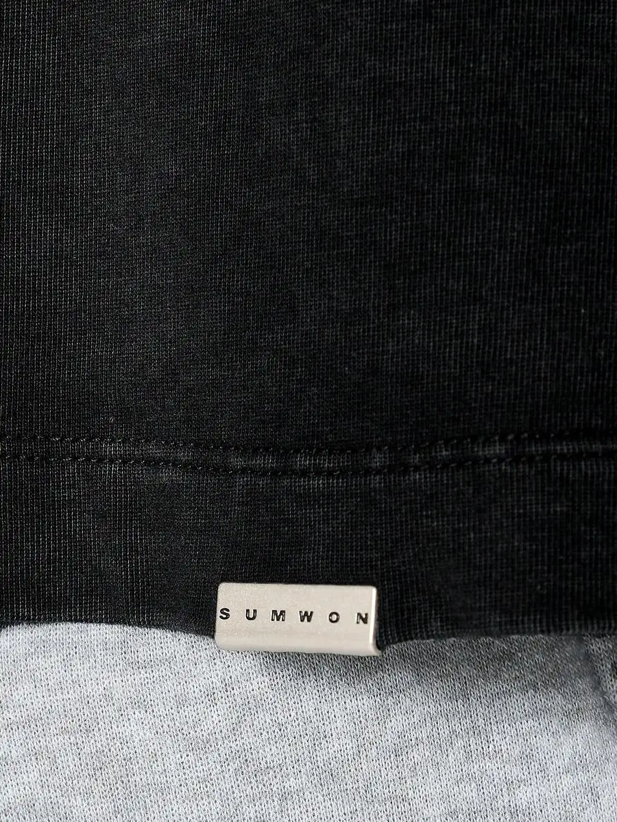 

Washed Crop Fit Tee For Women