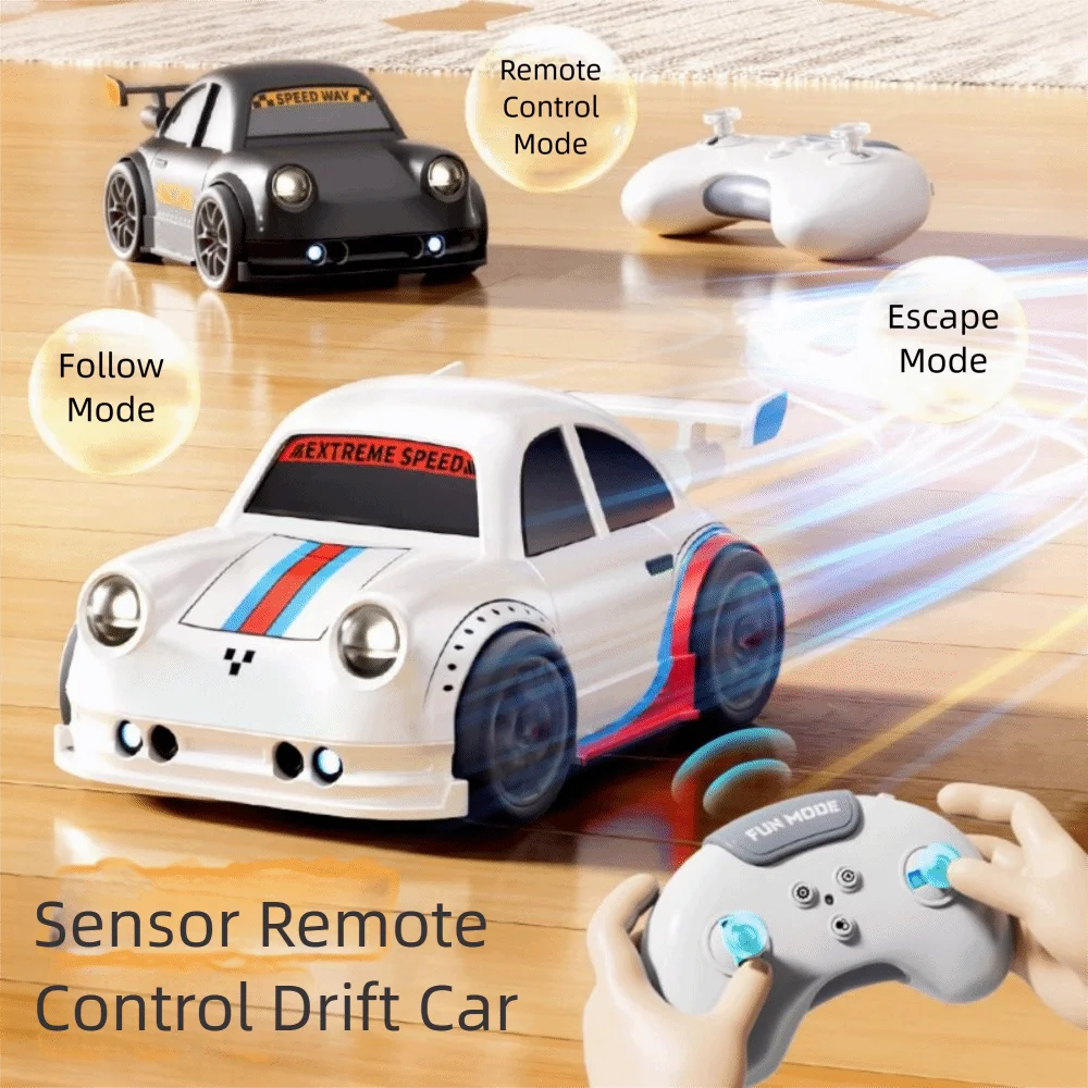 Deformation Transforming Toy Car Automatic Transform Inertial Sliding Transforming Robot Car 2.4G Cartoon Deformation Car Toys