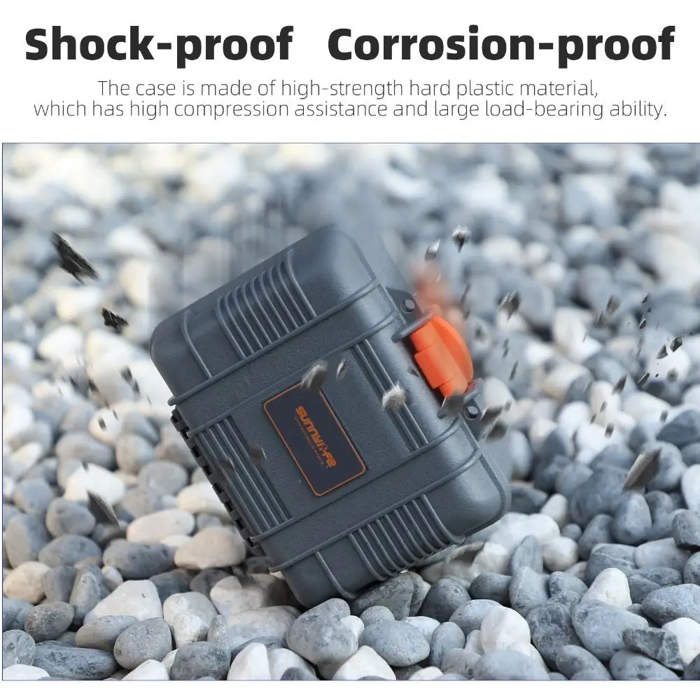 Mini Storage Box Protective Waterproof Carrying Case Shockproof Hard Shell for Insta360 Go Ultra Panoramic Camera Accessories