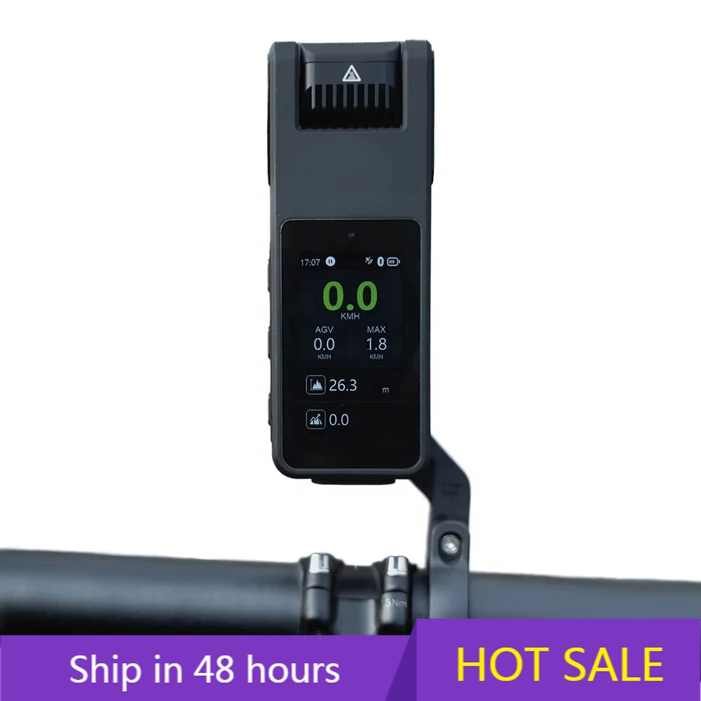 

POWER LEAPGPS GNSS IPX5 Waterproof Electric Bike Speedometer 7000 MAh Battery Rechargeable Speedometer for Bicycle Wireless Bike