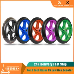 1 Pieces Scooter Wheel 200 mm PU Material Wheel For 8 Inch Razor A5 Lux Kick Scooter Wheel for Commuter City Street Push Scooter