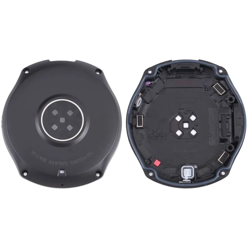 Rear Housing Cover with Glass Lens For Samsung Galaxy Watch 46mm SM-R800 (Black)