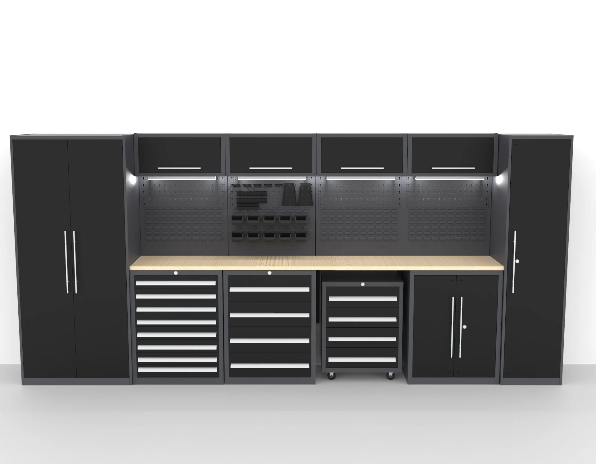 

High Quality Single-Door Tool Storage Cabinet - Steel Material With Drawers For Workshop And Factory