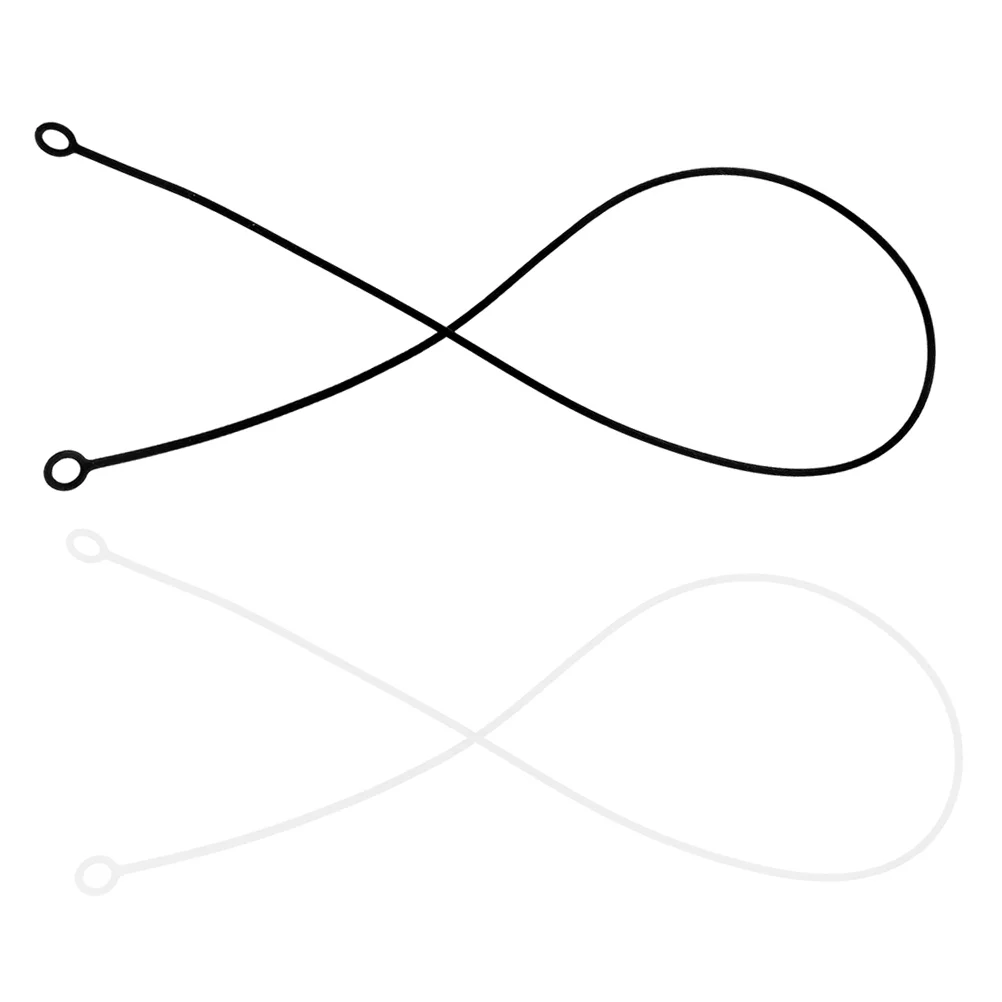 Headphone Lanyard Earphone Connection Rope Silicone Strap Connected Replacement Anti-lost Earplugs