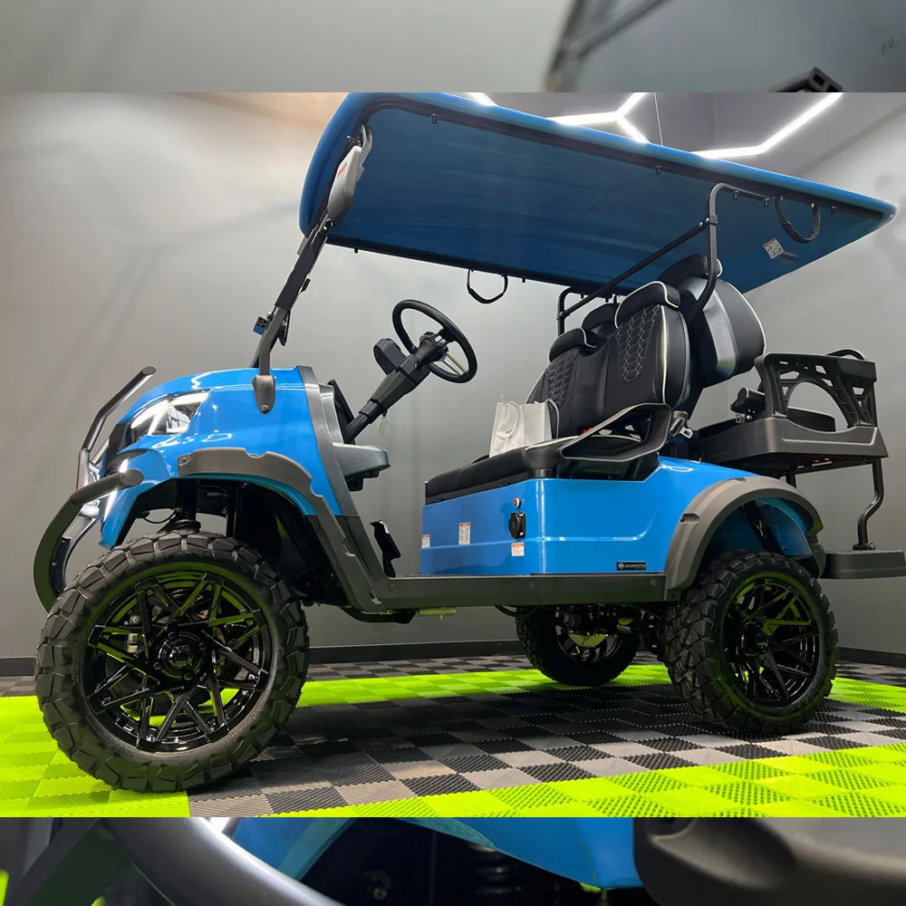 Custom Made10 Inch Big Screen Off Road Golf Buggy Club Car 48V 60V 72V 5000w Lifted 4 Seater Electric Golf Cart