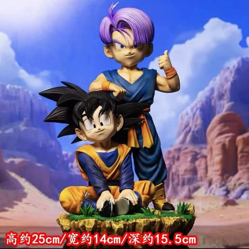 

Anime Dragon Ball Z Super Saiyan Son Goten Trunks Pvc Action Figure Dbz Battle Statue Collection Model Kids Toys Doll Gift